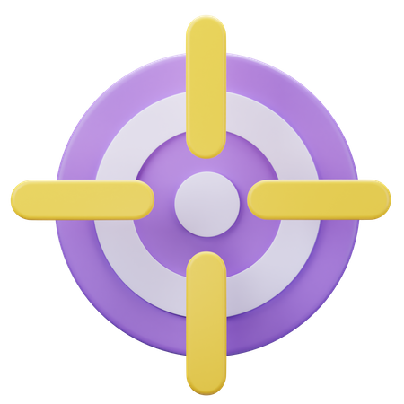 Cible  3D Icon