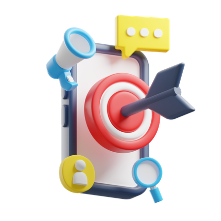 Cible  3D Icon