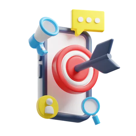 Cible  3D Icon