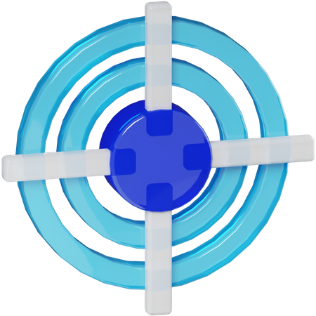 Cible  3D Icon