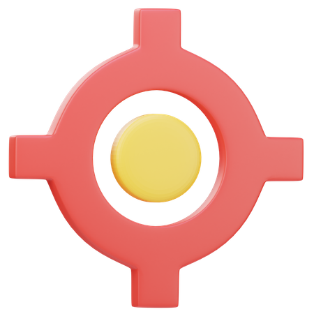 Cible  3D Icon