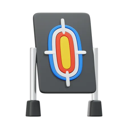 Cible de tir  3D Icon