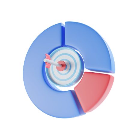 Cible commerciale  3D Icon