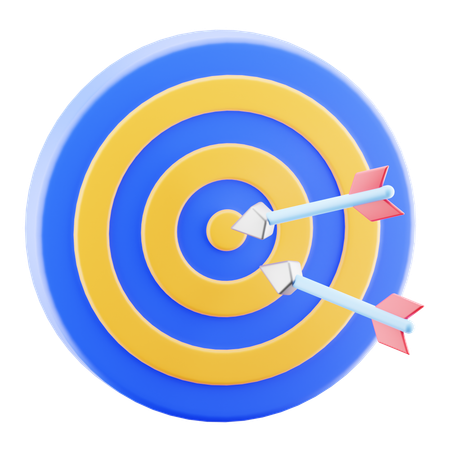 Cible commerciale  3D Icon