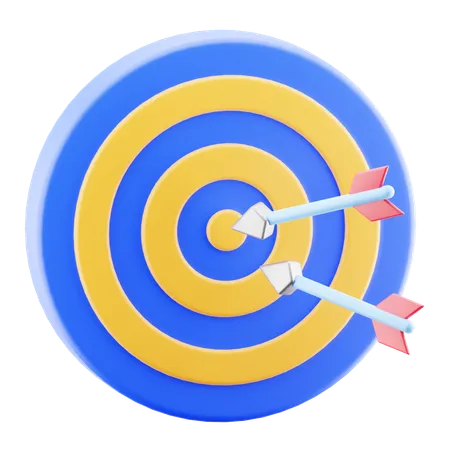 Cible commerciale  3D Icon