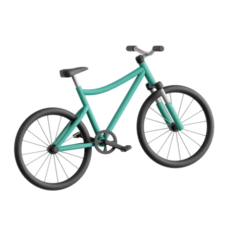 Bicicleta de montaña  3D Icon