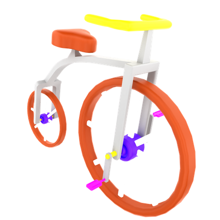 Ciclo de circo  3D Icon