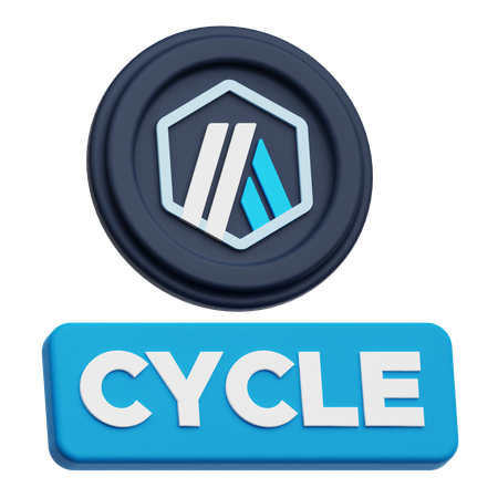 Árbitro de ciclo  3D Icon