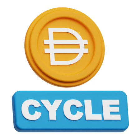 Ciclo diario  3D Icon