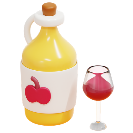 Cider  3D Icon