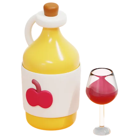 Cider  3D Icon