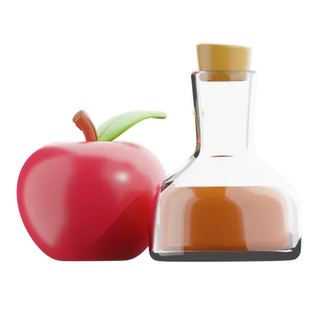 Cidra de maçã  3D Icon