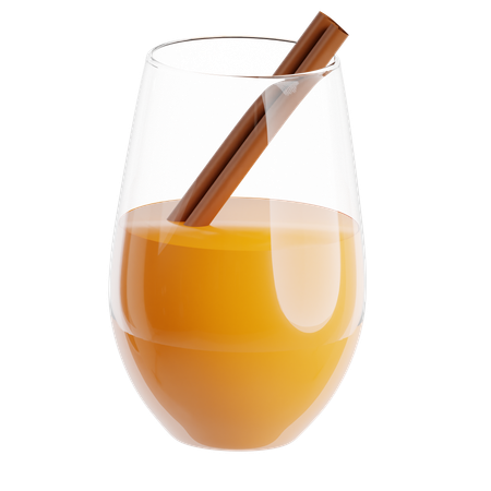 Cidre chaud  3D Icon