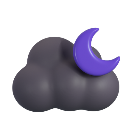 Cielo nocturno  3D Icon