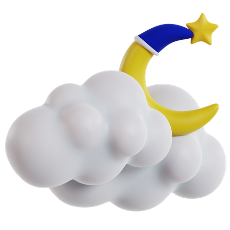 Cielo nocturno de ensueño  3D Icon