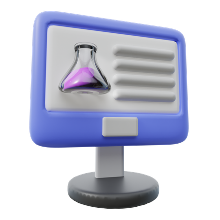 Ciência da Computação  3D Icon