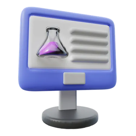 Ciência da Computação  3D Icon