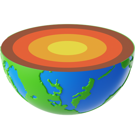 Ciência da terra  3D Icon