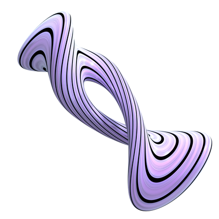 Formas abstractas de ciencia ficción  3D Icon