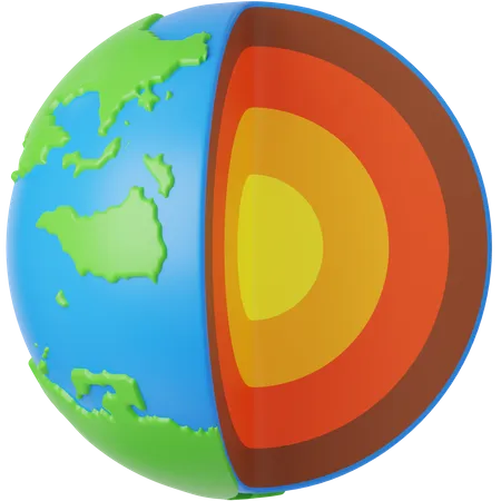 Ciência da Terra  3D Icon