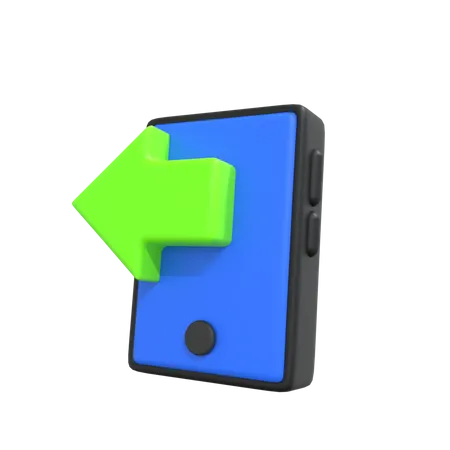 Iconos 3 D De La Interfaz De Usuario Del Telefono 3D Icon