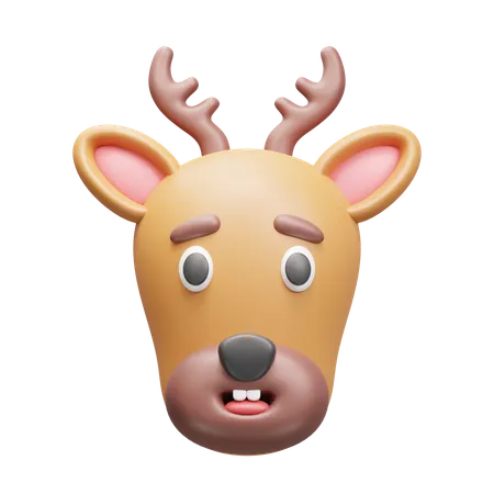 Animoji de ciervo  3D Icon