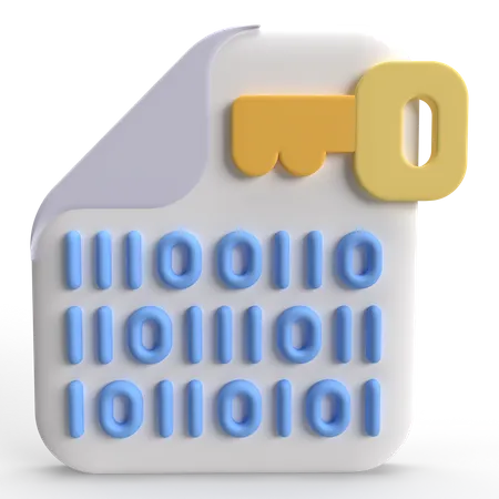 Cifrado  3D Icon