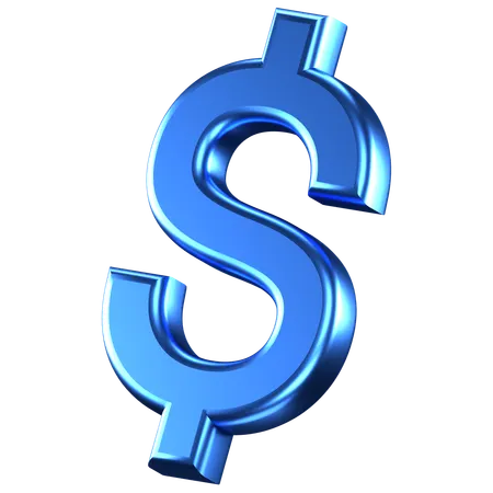 Cifrão  3D Icon