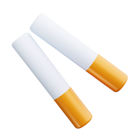 Cigarette  3D Icon