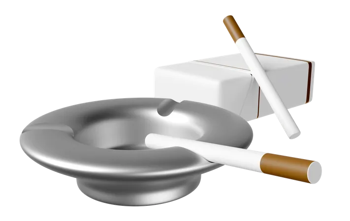 Cigarette  3D Icon