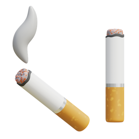 Cigarette  3D Icon