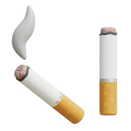 Cigarette  3D Icon