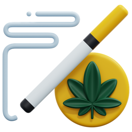 Cigarette  3D Icon