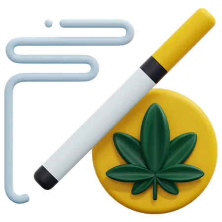 Cigarette  3D Icon