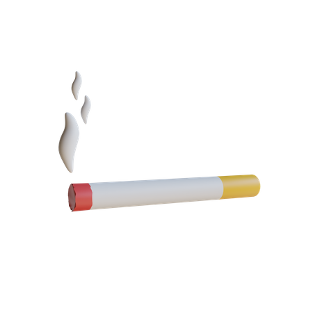 Cigarette 3D Icon