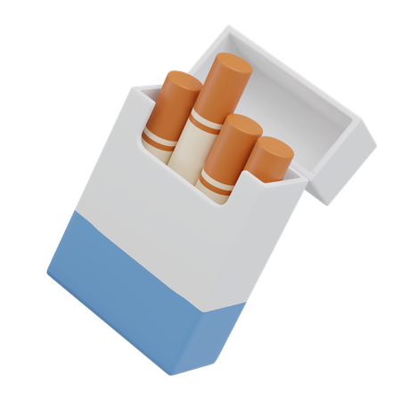 タバコの箱  3D Icon