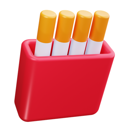 Cigarette Pack  3D Icon