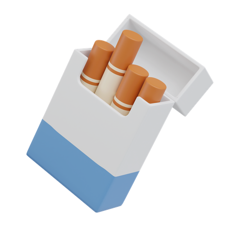 Cigarette Pack  3D Icon