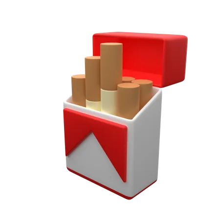 Cigarette Pack  3D Icon