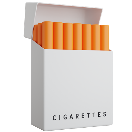 Cigarette Pack  3D Icon
