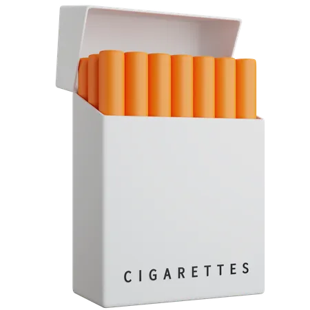 Cigarette Pack  3D Icon