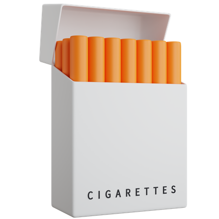 Cigarette Pack  3D Icon