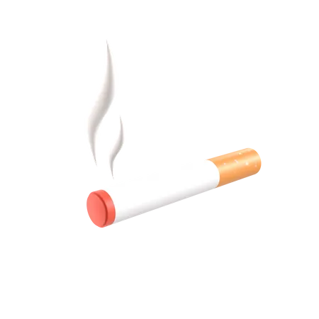 Representacion De Ilustracion 3 D De Cigarrillo 3D Illustration