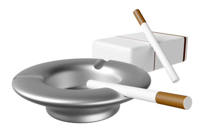 Cigarrillo  3D Icon