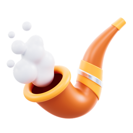 Cachimbo de cigarro  3D Icon