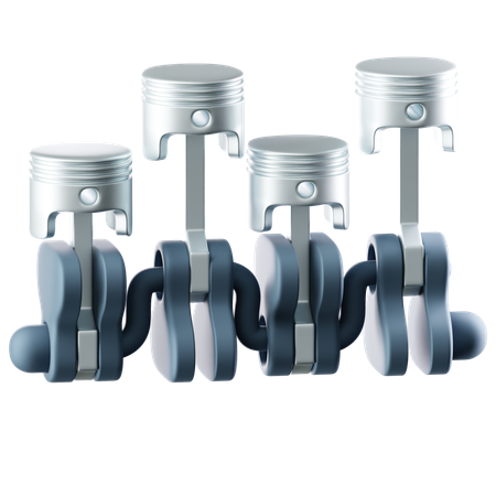 Cigüeñal  3D Icon