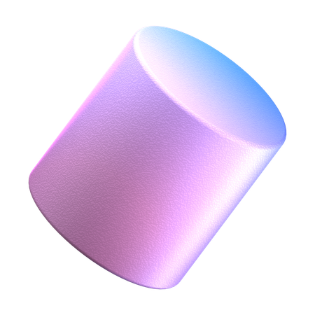 Cilindro  3D Icon