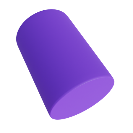 Cilindro  3D Icon