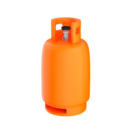 Cilindro de gás  3D Icon