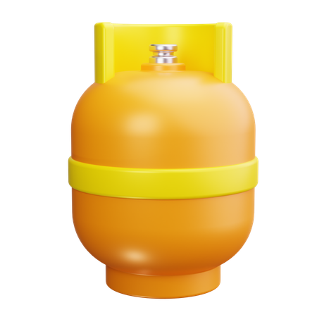 Cilindro de gás  3D Icon